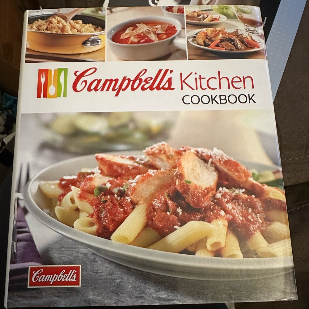 Kitchen Cookbook - White and Red